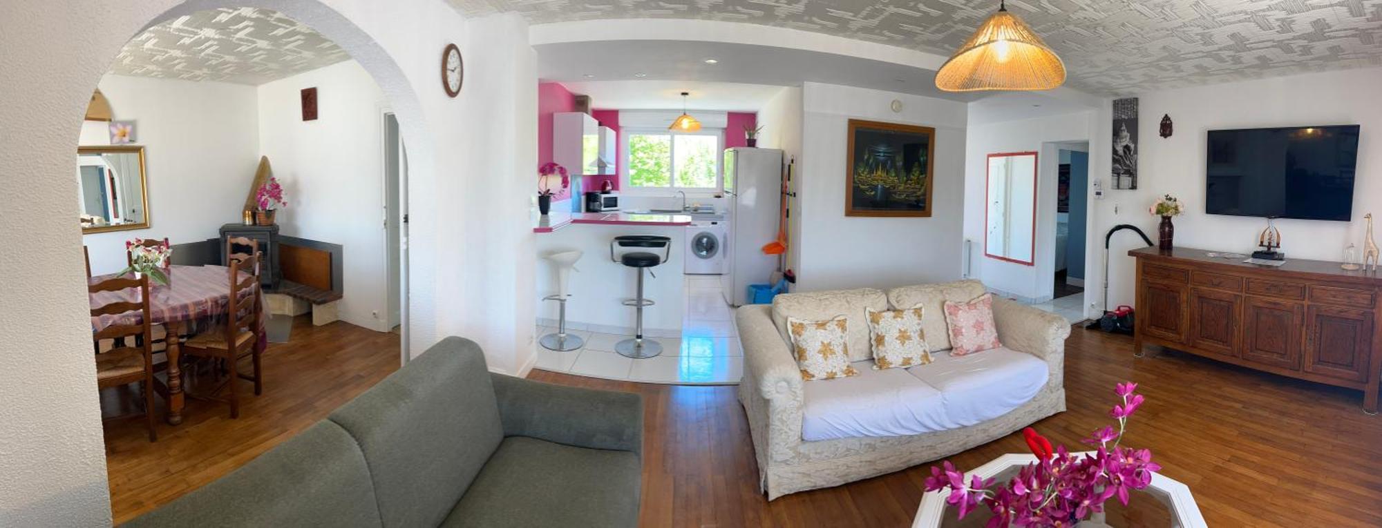 5Min Futuroscope 80M2 - 3 Chambres - Parking Prive - Wifi - Jardin Chasseneuil-du-Poitou Ngoại thất bức ảnh